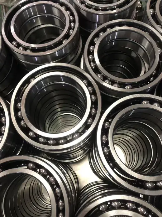 Bearing production line in factory